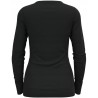 Koszulka damska Odlo BL TOP crew neck l/s MERINO 200 roz. S Czarna