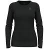 Koszulka damska Odlo BL TOP crew neck l/s MERINO 200 roz. S Czarna