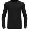 Koszulka męska Odlo BL TOP crew neck l/s MERINO 200 roz. M Czarna
