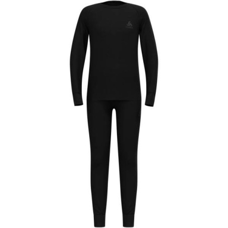 Zestaw bielizny dziecięcej Odlo Set long MERINO 200 KIDS roz. 152cm Czarny