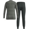 Bielizna termoaktywna - zestaw Odlo Set ACTIVE WARM Special Set roz. M Szara