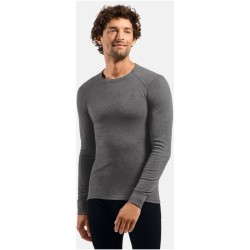Bielizna termoaktywna z długim rękawem Odlo BL TOP crew neck s/s ACTIVE WARM roz. S Ciemnoszary