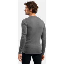 Bielizna termoaktywna z długim rękawem Odlo BL TOP crew neck s/s ACTIVE WARM roz. S Ciemnoszary