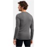Bielizna termoaktywna z długim rękawem Odlo BL TOP crew neck s/s ACTIVE WARM roz. S Ciemnoszary