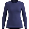 Bielizna termoaktywna z długim rękawem Odlo BL TOP crew neck s/s ACTIVE WARM roz. L Niebieska