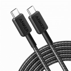 Kabel Anker 322 USB-C do USB-C 0.9m czarny