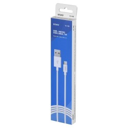 Kabel SAVIO CL-123 (Micro USB - USB 2.0 1m kolor biały)