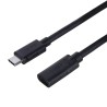 UNITEK PRZEDŁUŻACZ USB-C 10GBPS, 4K60HZ, PD 100W, 1,5M, C14086BK-1.5M