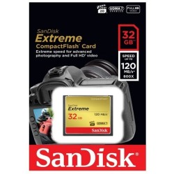 Karta pamięci Compactflash SanDisk Extreme 32GB 120/85 MB/s
