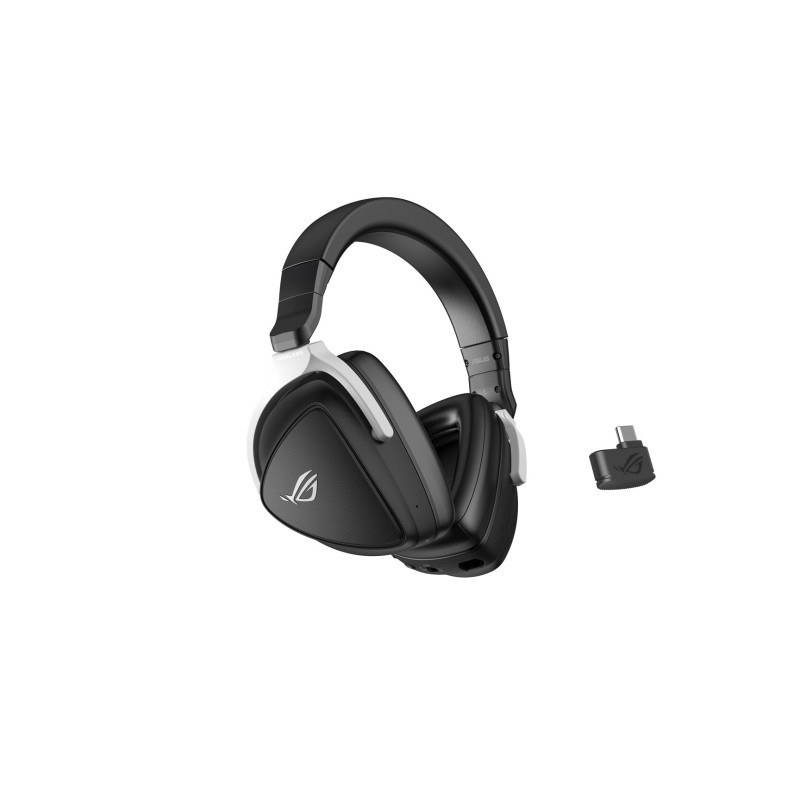 ASUS ROG Delta S Wireless Zestaw słuchawkowy Bezprzewodowy Opaska na głowę Gaming Bluetooth Czarny ASUS ROG Delta S Wireless Zestaw słuchawkowy Bezprzewodowy Opaska na głowę Gaming Bluetooth Czarny