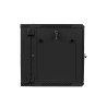 Szafa instalacyjna rack wisząca dwusekcyjna 19" 12U 600x600 czarna Lanberg (flat pack)