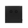 Szafa instalacyjna rack wisząca dwusekcyjna 19" 12U 600x600 czarna Lanberg (flat pack)