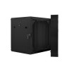 Szafa instalacyjna rack wisząca dwusekcyjna 19" 12U 600x600 czarna Lanberg (flat pack)