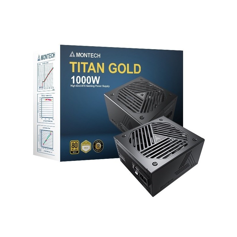Zasilacz do komputera Montech Titan 1000 - 1000W Zasilacz do komputera Montech Titan 1000 - 1000W