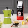 Bialetti Rainbow Kawiarka moka Czarny, Zielony Bialetti Rainbow Kawiarka moka Czarny, Zielony