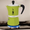Bialetti Rainbow Kawiarka moka Czarny, Zielony Bialetti Rainbow Kawiarka moka Czarny, Zielony