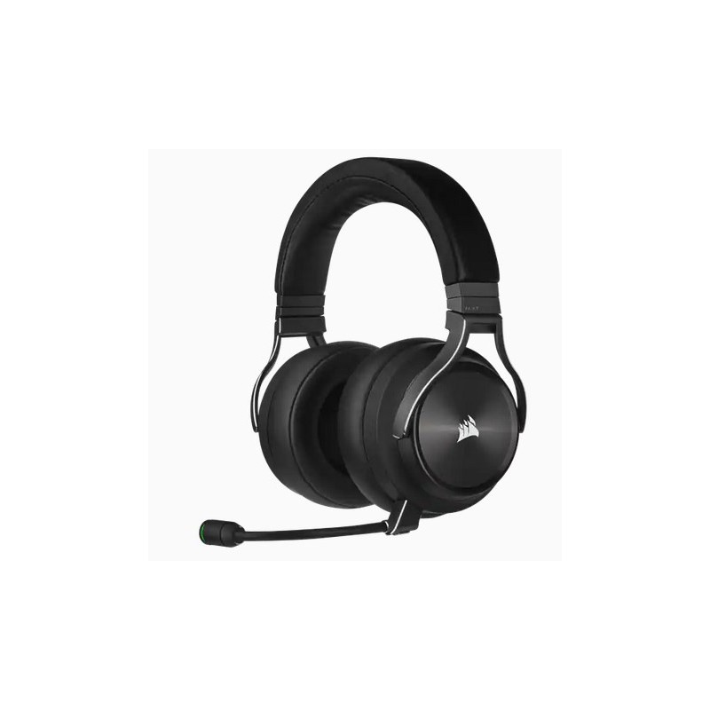 Corsair VIRTUOSO RGB Wireless XT Zestaw słuchawkowy Przewodowy i Bezprzewodowy Opaska na głowę Bluetooth Czarny Corsair VIRTUOSO RGB Wireless XT Zestaw słuchawkowy Przewodowy i Bezprzewodowy Opaska na głowę Bluetooth Czarny