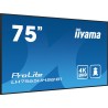 Monitor Iiyama Display Public 75 LH7565UHSB-B1 UHD