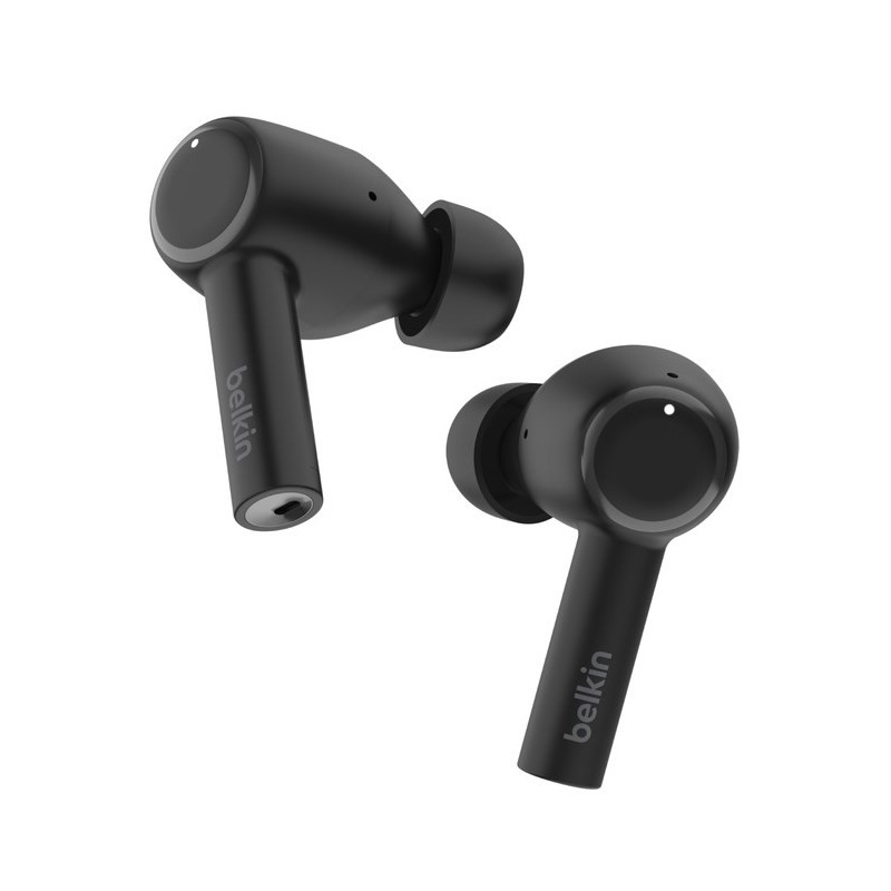 Słuchawki bezprzewodowe douszne Belkin SoundForm Pulse Noise Cancellation Earbuds ANC BT5.2 IPX5 Black