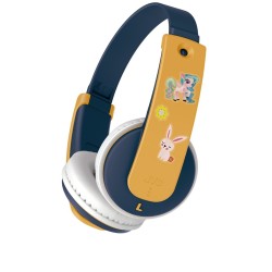 Słuchawki JVC HAKD10WYE (dla dzieci, nauszne, bluetooth, yellow/blue)