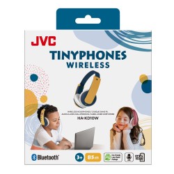 Słuchawki JVC HAKD10WYE (dla dzieci, nauszne, bluetooth, yellow/blue)