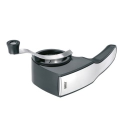 GEFU 19060 ręczna tarka / spiralizer Tarka obrotowa Czarny, Stal nierdzewna