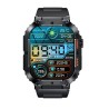 Denver SWC-191B smartwatch / zegarek sportowy 4,98 cm (1.96") IPS Cyfrowy 320 x 386 px Ekran dotykowy Czarny