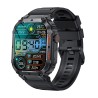 Denver SWC-191B smartwatch / zegarek sportowy 4,98 cm (1.96") IPS Cyfrowy 320 x 386 px Ekran dotykowy Czarny