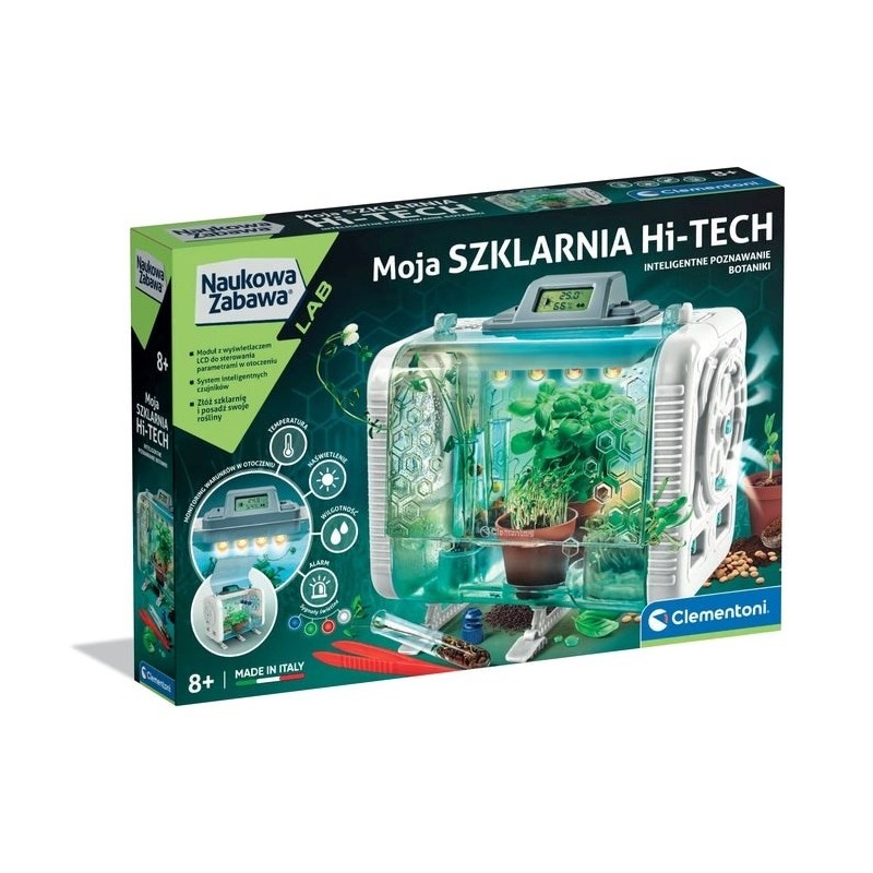 Clementoni Naukowa Zabawa - Szklarnia High-Tech