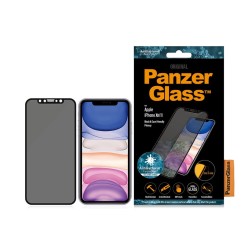 PANZERGLASS SZKŁO HARTOWANE Apple iPhone 11 | XR | Edge-to-Edge CZARNE DO ETUI