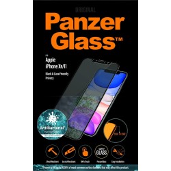 PANZERGLASS SZKŁO HARTOWANE Apple iPhone 11 | XR | Edge-to-Edge CZARNE DO ETUI