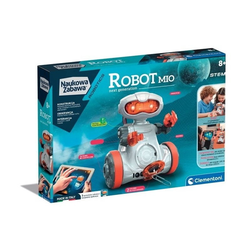 Clementoni Naukowa Zabawa - Robot Mio nowa generacja