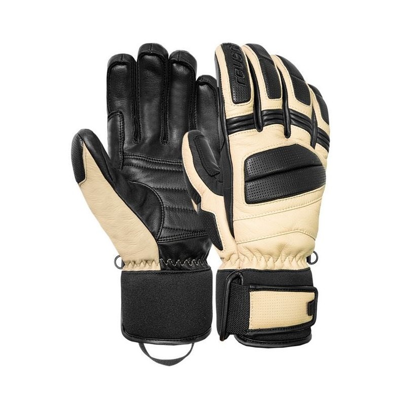 Rękawice Reusch Master Pro r. 9 beżowo-czarne Rękawice Reusch Master Pro r. 9 beżowo-czarne