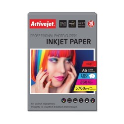 Activejet AP6-260GR100 Papier fotograficzny błyszczący 10x15 (A6 100 szt.)