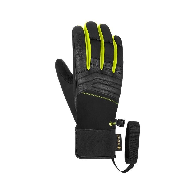 Rękawice Reusch Jupiter GORE-TEX r. 9 czarno-żółte Rękawice Reusch Jupiter GORE-TEX r. 9 czarno-żółte