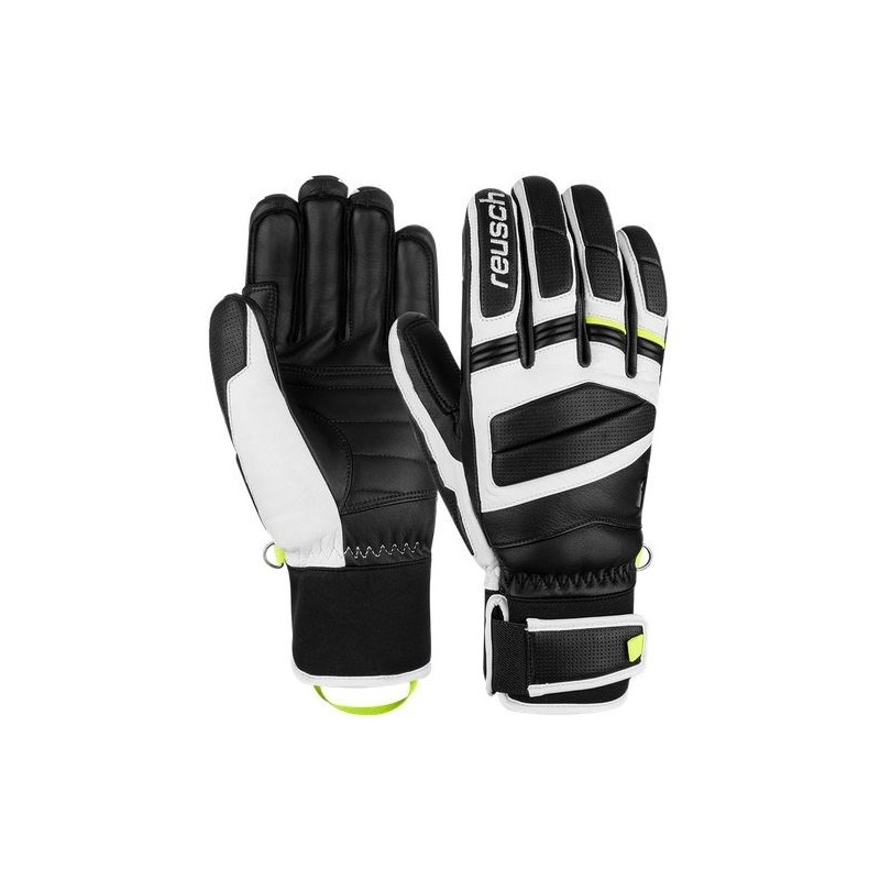 Rękawice REUSCH Master Pro r. 8,5 czarno-biało-zółte Rękawice REUSCH Master Pro r. 8,5 czarno-biało-zółte