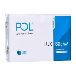 POLLUX Papier Xero ksero biurowy (A4 80g/m2 500 szt. Matowy)