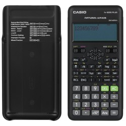 CASIO FX-82ESPLUS-2 KALKULATOR NAUKOWY, 252 FUNKCJE, 77X162MM, CZARNY BOX