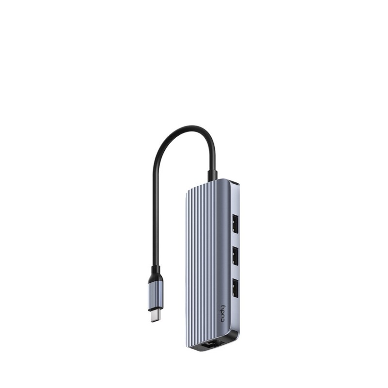 CUDY UH606 6-In-1 USB-C Hub with Gigabit CUDY UH606 6-In-1 USB-C Hub with Gigabit