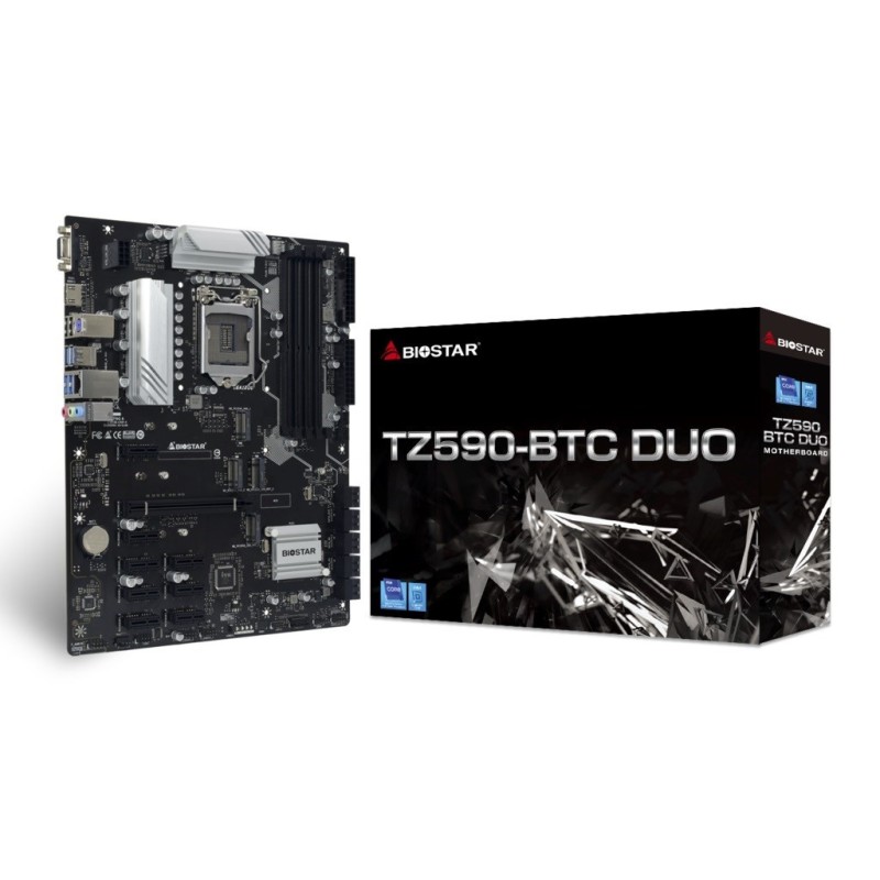 Płyta główna BIOSTAR TZ590-BTC DUO Płyta główna BIOSTAR TZ590-BTC DUO