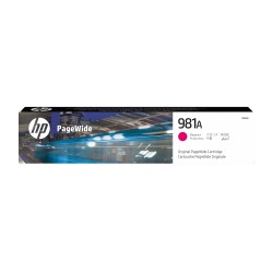 HP Oryginalny purpurowy wkład atramentowy 981A PageWide