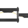 Uchwyt do ściany 37-70 cali czarny Cabletech LPA49-463D