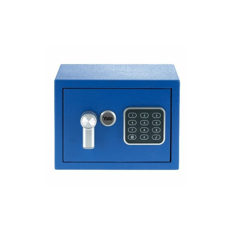 Yale Mini Electronic Safe Blue Sejf podstawowy YSV mini niebieski