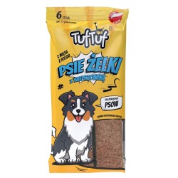 Tuf Tuf Psie żelki - paski wieprzowe 6szt.