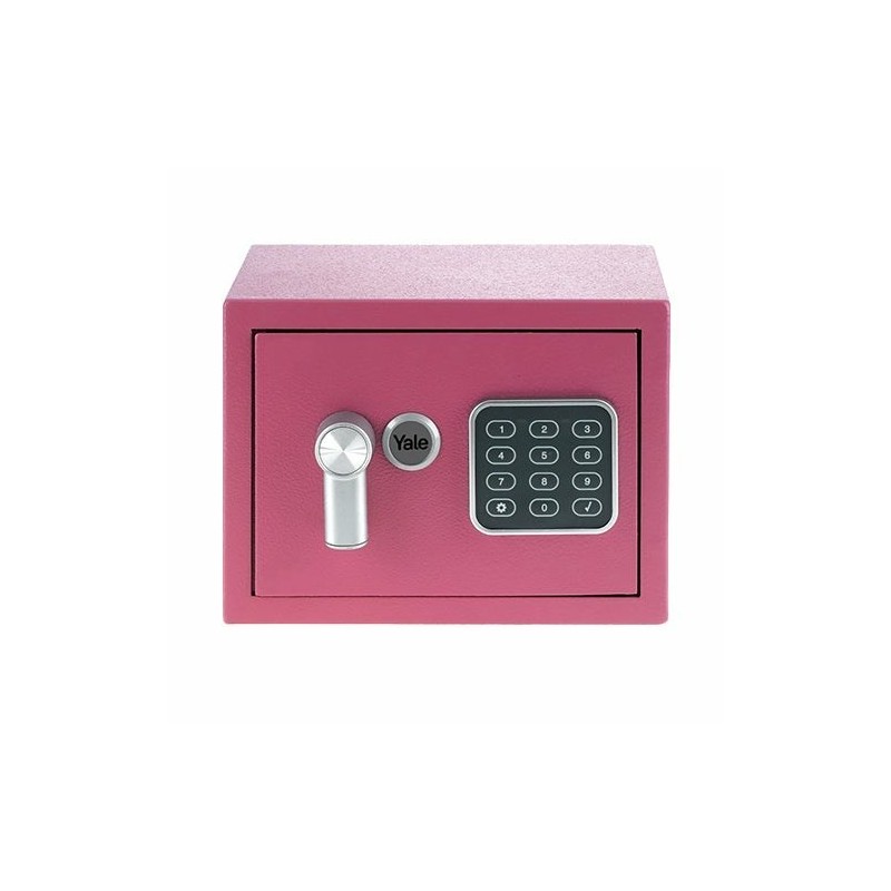 Yale Mini Electronic Safe Pink Sejf podstawowy YSV mini różowy