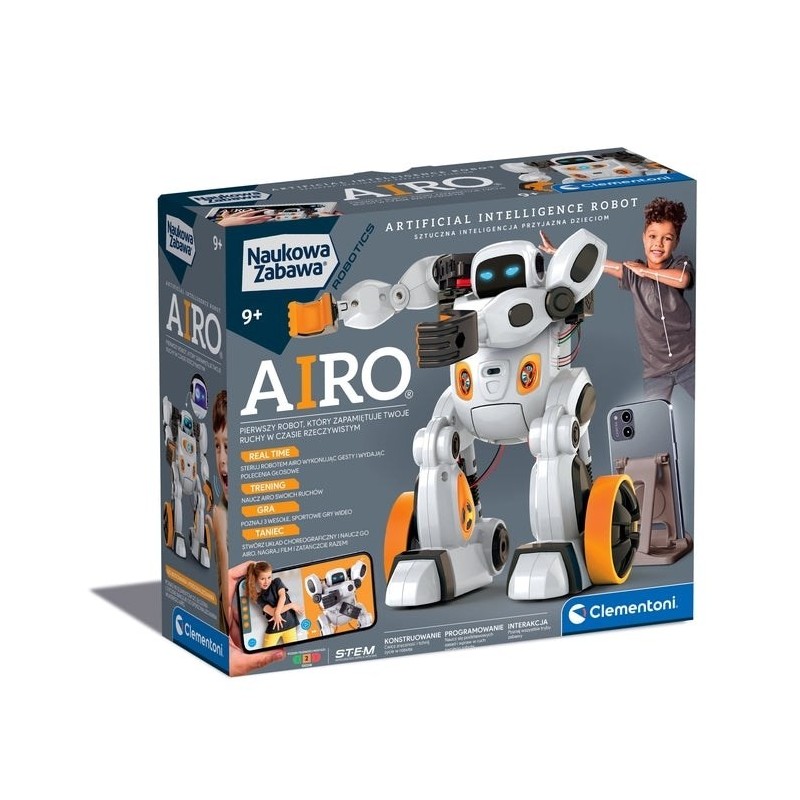 Clementoni Naukowa Zabawa - Robot Airo