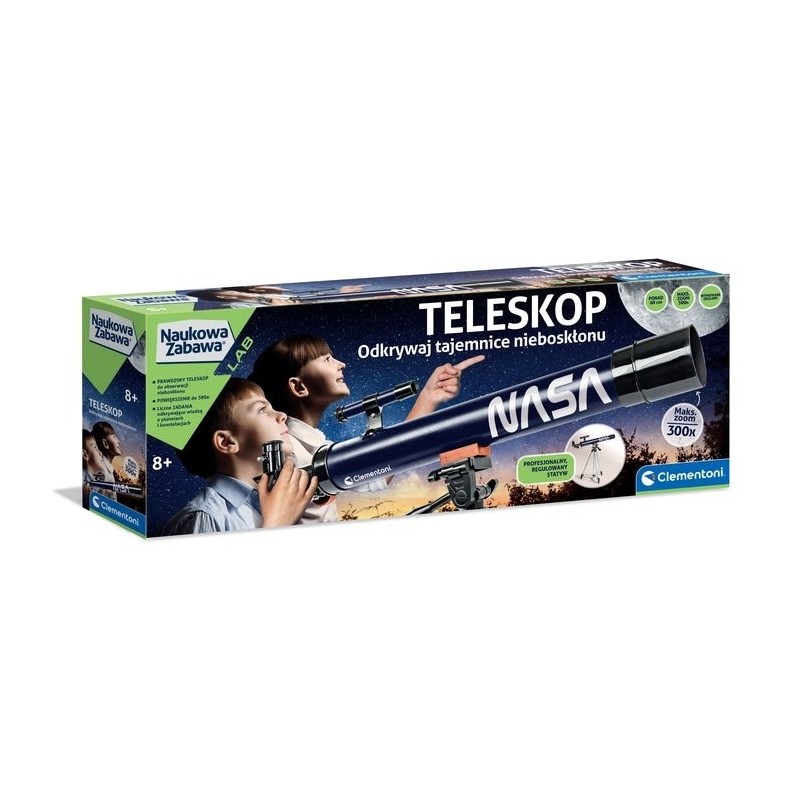 Clementoni Naukowa Zabawa - Teleskop NASA