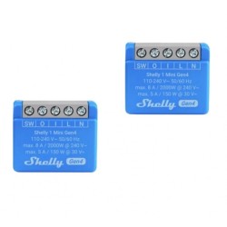 Mini przekaźnik WiFi Shelly 1 Mini Gen4 2-pack