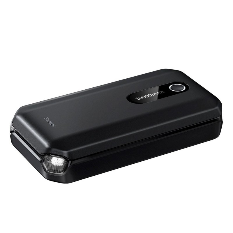 Baseus powerbank Power Starter Jump Starter urządzenie rozruchowe booster 10000mAh 12V (1000A / 500A) + kable krokodylki czarny Baseus powerbank Power Starter Jump Starter urządzenie rozruchowe booster 10000mAh 12V (1000A / 500A) + kable krokodylki czarny