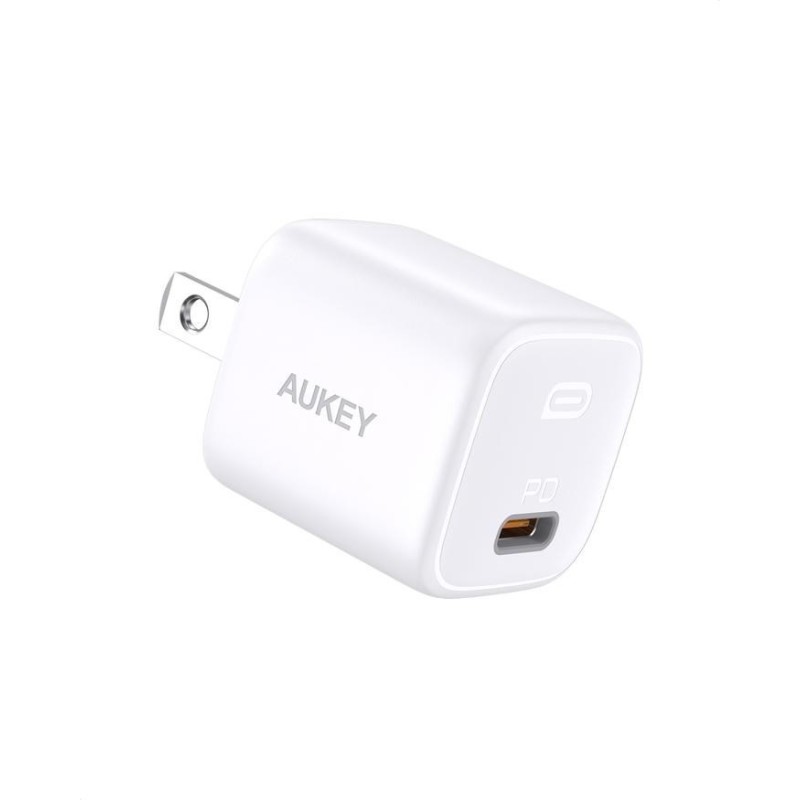 AUKEY PA-B1 WHITE ŁADOWARKA SIECIOWA 20W USB-C PD AUKEY PA-B1 WHITE ŁADOWARKA SIECIOWA 20W USB-C PD